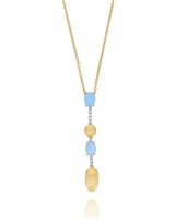 Collana Nanis Donna Dancing Azure in Oro giallo Acquamarina 0.73 Ct CS5-597 - CS5-597